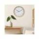 RELOJ MAUL GRAIN DE PARED REDONDO 30 CM DIAMETRO CUARZO MARCO MADERA NATURAL CLARA