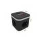 REGLETA FELLOWES CUBO MULTIENCHUFES 3 TOMAS CORRIENTE + 2XUSB C + A USB A COLOR NEGRO