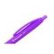 BOLIGRAFO LIDERPAPEL PUNTA 1 MM RETRACTIL CON CLIP ACABADO SOFT TOUCH TINTA AZUL CUERPO MORADO