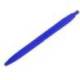 BOLIGRAFO LIDERPAPEL PUNTA 1 MM RETRACTIL CON CLIP ACABADO SOFT TOUCH TINTA AZUL CUERPO AZUL