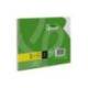 RECAMBIO LIDERPAPEL DIN A5 APAISADO 100 HOJAS 75 GR CUADRO 4 MM 2 TALADROS CON MARGEN