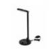 LAMPARA DE OFICINA Q-CONNECT SOBREMESA PROFESIONAL ABS 80 LEDS 7 W CON INTERRUPTOR COLOR NEGRO