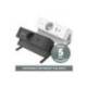 REGLETA FELLOWES SOBREMESA 1 TOMA + USB A + USB C COLOR NEGRO