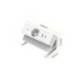 REGLETA FELLOWES SOBREMESA 1 TOMA + USB A + USB C COLOR BLANCO