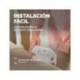 REGLETA FELLOWES SOBREMESA 1 TOMA + USB A + USB C COLOR BLANCO