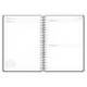 AGENDA ESCOLAR ANTARTIK 26-27 ESPIRAL PACK AND GO DIA PAGINA A5+ BILINGUE 80G PAPEL FSC NEGRO