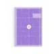AGENDA ESCOLAR ANTARTIK 26-27 ESPIRAL ESSENTIALS DIA PAGINA A5+ BILINGUE 80G PAPEL FSC MORADO