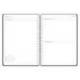 AGENDA ESCOLAR ANTARTIK 26-27 ESPIRAL ESSENTIALS DIA PAGINA A5+ BILINGUE 80G PAPEL FSC NEGRO
