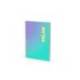 CUADERNO ESPIRAL MILAN COLECCION SUNSET DIN A4 TAPA DURA 90 HOJAS 95 GR CUADRICULA 5 MM VERDE