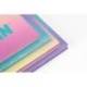 CUADERNO ESPIRAL MILAN COLECCION SUNSET DIN A4 TAPA DURA 90 HOJAS 95 GR CUADRICULA 5 MM VERDE