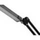 LAMPARA DE ESCRITORIO Q-CONNECT RIGEL LED 8W 320 LM ALUMINIO CON PINZA BRAZO DOBLE3 ARTICULACIONES COLOR NEGRO