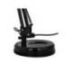 LAMPARA DE ESCRITORIO Q-CONNECT POLARIS METALICA CONINTERRUPTOR BRAZO DOBLE 3 ARTICULACIONES COLOR NEGRO