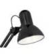 LAMPARA DE ESCRITORIO Q-CONNECT POLARIS METALICA CONINTERRUPTOR BRAZO DOBLE 3 ARTICULACIONES COLOR NEGRO