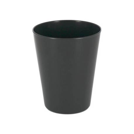 VASO POLIPROPILENO ARCHIVO 2000 REUTILIZABLE LIBRE BPA CAPACIDAD 330 ML COLOR GRIS ANTRACITA