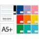 LIBRETA LIDERPAPEL SMART A5 PLUS 16 HOJAS 75G/M2 PAUTA 4 3.5MM CON MARGEN