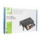 SOPORTE Q-CONNECT PARA MONITOR METALICO REGULABLE EN ALTURA CON BANDEJA 370X235X145 MM