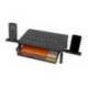 SOPORTE Q-CONNECT PARA MONITOR METALICO REGULABLE EN ALTURA CON CAJON Y DOS SOPORTES PARA MOVIL