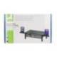 SOPORTE Q-CONNECT PARA MONITOR METALICO REGULABLE EN ALTURA CON CAJON Y DOS SOPORTES PARA MOVIL