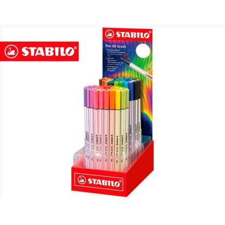 ROTULADOR STABILO ACUARELABLE PEN 68 BRUSH ARTY LINE PUNTA PINCEL (170897)