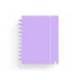 CUADERNO CARCHIVO INGENIOX FOAM A5 80H CUADRICULA MALVA PASTEL