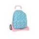 MOCHILA ESCOLAR 775 SAFTA CON CARRO EVOLUTION STITCH OHANA 430X310X130 MM