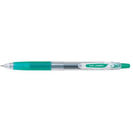 BOLIGRAFO PILOT POP LOL TINTA GEL RETRACTIL CLASSIC VERDE 0,7 MM