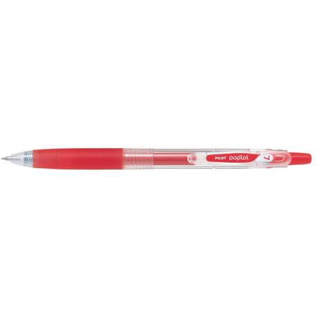BOLIGRAFO PILOT POP LOL TINTA GEL RETRACTIL CLASSIC ROJO 0,7 MM