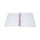 CUADERNO ESPIRAL ANTARTIK MICRO A4 TAPA FOAM 120H 90GR CUADRO 5MM 5 BANDAS 4 TALADROS COLOR LAVANDA