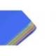 CUADERNO ESPIRAL ANTARTIK MICRO A4 TAPA FOAM 120H 90GR CUADRO 5MM 5 BANDAS 4 TALADROS COLOR AZUL