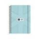 AGENDA ESCOLAR ANTARTIK 26-27 ESPIRAL PACK AND GO DIA PAGINAA5+ BILINGÜE 80G PAPEL FSC MENTA