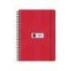 AGENDA ESCOLAR ANTARTIK 26-27 ESPIRAL PACK AND GO DIA PAGINAA5+ BILINGÜE 80G PAPEL FSC ROJO