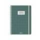 AGENDA ESCOLAR LIDERPAPEL 26-27 ESPIRAL PATTERN DIA PAGINA A6 BILINGUE 80G PAPEL FSC CUADRICULA
