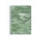 AGENDA ESCOLAR LIDERPAPEL 26-27 ESPIRAL MILITARY SEMANA VISTA A6+ BILINGUE 80G PAPEL FSC VERDE