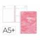 AGENDA ESCOLAR LIDERPAPEL 26-27 ESPIRAL MILITARY DIA PAGINA A5+ BILINGUE 80G PAPEL FSC ROSA