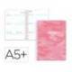 AGENDA ESCOLAR LIDERPAPEL 26-27 ESPIRAL MILITARY SEMANA VISTA A5+ BILINGUE 80G PAPEL FSC ROSA