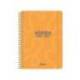 AGENDA ESCOLAR LIDERPAPEL 26-27 ESPIRAL CLASSIC DIA PAGINA A5 BILINGUE 70G PAPEL FSC NARANJA