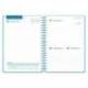 AGENDA ESCOLAR LIDERPAPEL 26-27 ESPIRAL CLASSIC DIA PAGINA A5 BILINGUE 70G PAPEL FSC AZUL