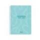 AGENDA ESCOLAR LIDERPAPEL 26-27 ESPIRAL CLASSIC DIA PAGINA A5 BILINGUE 70G PAPEL FSC AZUL TURQUESA