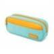 ESTUCHE PORTATODO LIDERPAPEL DUO 2 CREMALLERAS CON BOLSILLO FRONTAL 220X90X50 MM