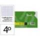 RECAMBIO LIDERPAPEL DIN A5 APAISADO 100 HOJAS 75 GR CUADRO 3 MM 2 TALADROS CON MARGEN