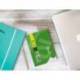 RECAMBIO LIDERPAPEL DIN A5 APAISADO 100 HOJAS 75 GR CUADRO 3 MM 2 TALADROS CON MARGEN