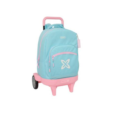 MOCHILA GRANDE CON RUEDAS COMPACT EVOLUTION EXTRAIBLE SAFTA MUNICH SKY 450X330X220 MM