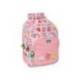 MOCHILA ESCOLAR DOBLE CON CANTONERAS ADAPTABLE A CARRO SAFTA MR. WONDERFUL COMIC 420X320X150 MM