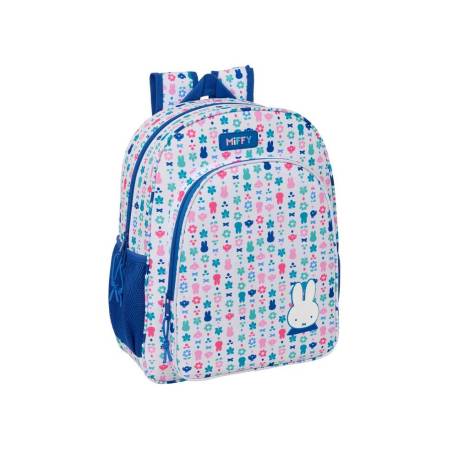 MOCHILA ESCOLAR ADAPTABLE A CARRO SAFTA MIFFY BUNNY 420X330X140 MM