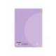 LIBRETA LIDERPAPEL 360 TAPA DE PLASTICO A5 48 HOJAS 90G/M2 HORIZONTAL CON DOBLE MARGEN COLORES PASTEL