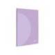 LIBRETA LIDERPAPEL 360 TAPA DE PLASTICO A5 48 HOJAS 90G/M2 HORIZONTAL CON DOBLE MARGEN COLORES PASTEL