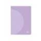 LIBRETA LIDERPAPEL 360 TAPA DE PLASTICO A4 48 HOJAS 90G/M2 CUADRO 5 MM CON DOBLE MARGEN COLORES PASTEL