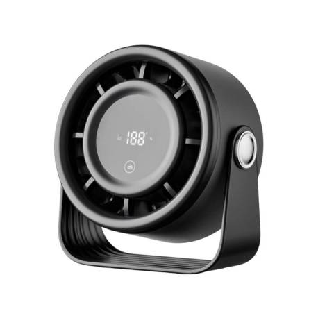 VENTILADOR SOBREMESA DAEWOO HIGH POWER 10W 4 VELOCIDADES RECARGABLE USB-C COLOR NEGRO
