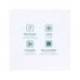 VENTILADOR DE PIE DAEWOO HIGH SPEED 80W 3 VELOCIDADES DIAMETRO 25 CM BASE REDONDA COLOR BLANCO