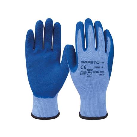 GUANTES DE LATEX SAFETOP TOUGH-WIRE SINTETICO SIN COSTURAS TALLA 10